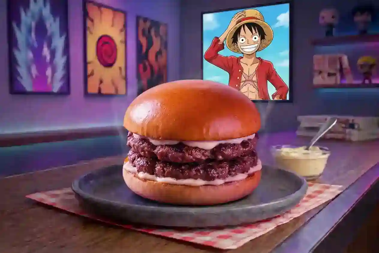 Lugar temático de anime em Salvador: Burger do Luffy na Burger e Otakus, Cajazeiras 11